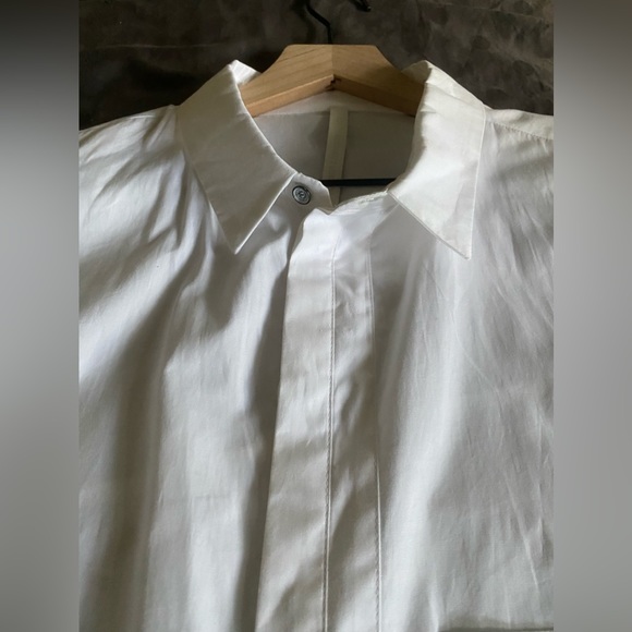 BARBARA I GONGINI Plus size Oversized Patch Pocket Shirt NWOT - Picture 3 of 11